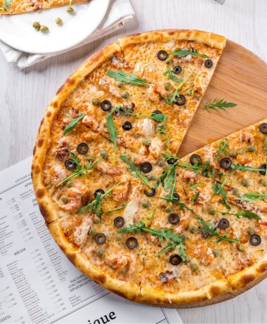 Abrozzimo Pizza meal 1